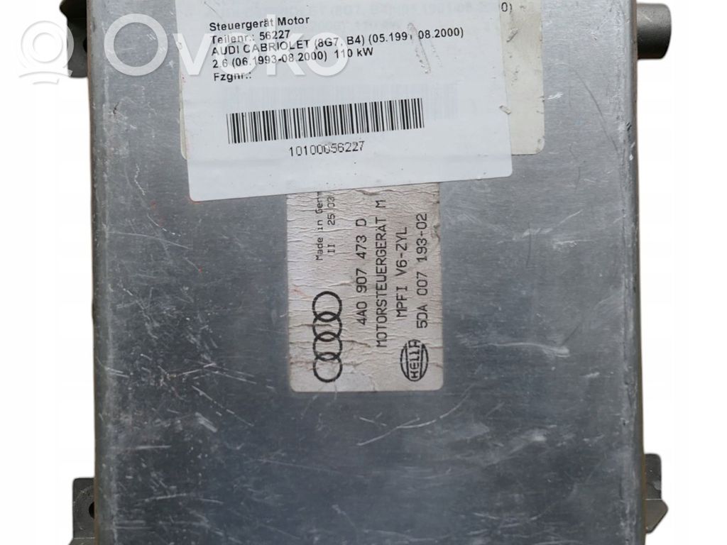 Engine control unit/module   4A0907473D,5DA0071933