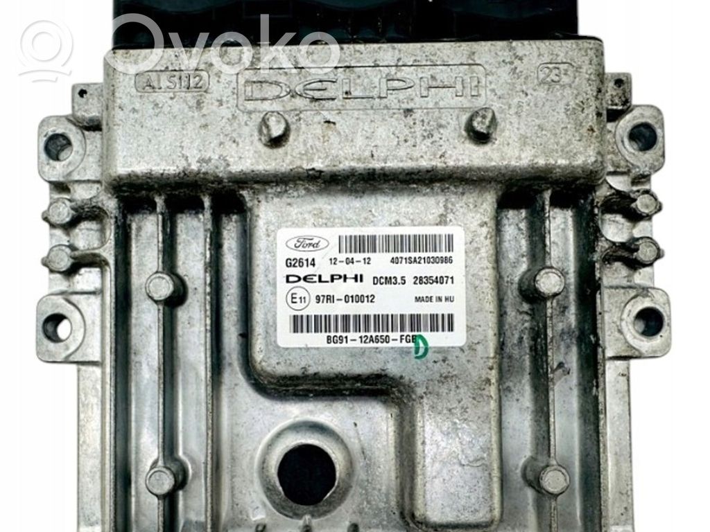 Ford Focus Engine control unit/module 
