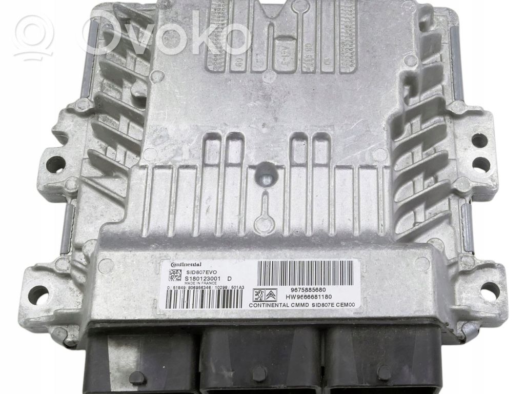 Peugeot 308 Sterownik / Moduł ECU 