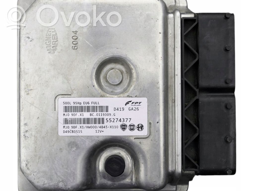 Fiat 500 Engine control unit/module 