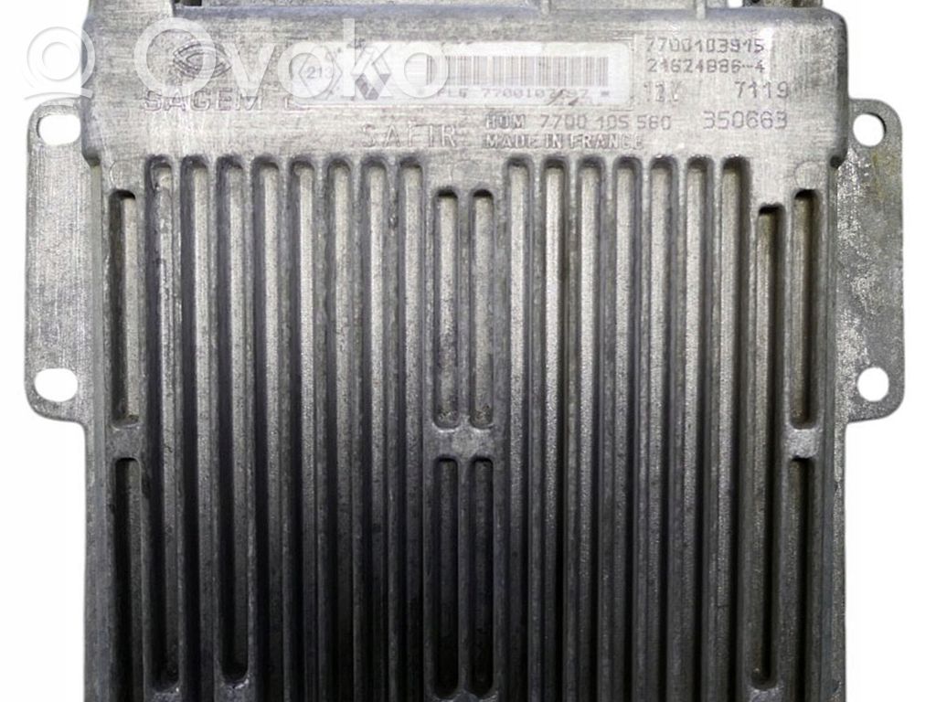 Renault Twingo II Engine control unit/module 