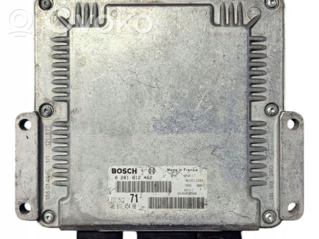 Peugeot 807 Engine control unit/module 