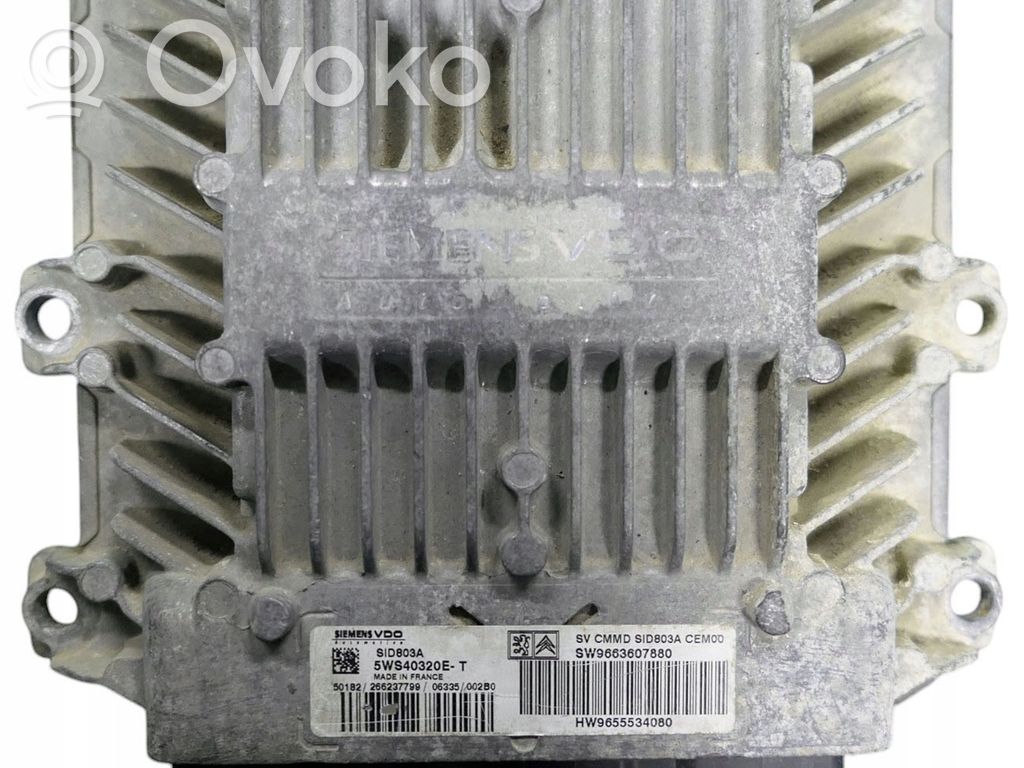 Peugeot 807 Engine control unit/module 