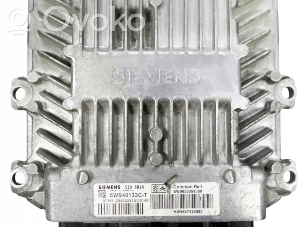 Peugeot 307 Engine control unit/module 