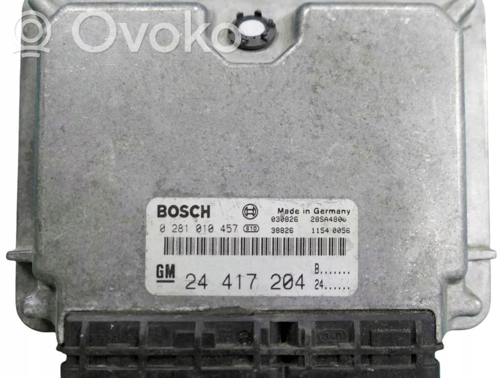 Opel Astra G Engine control unit/module 