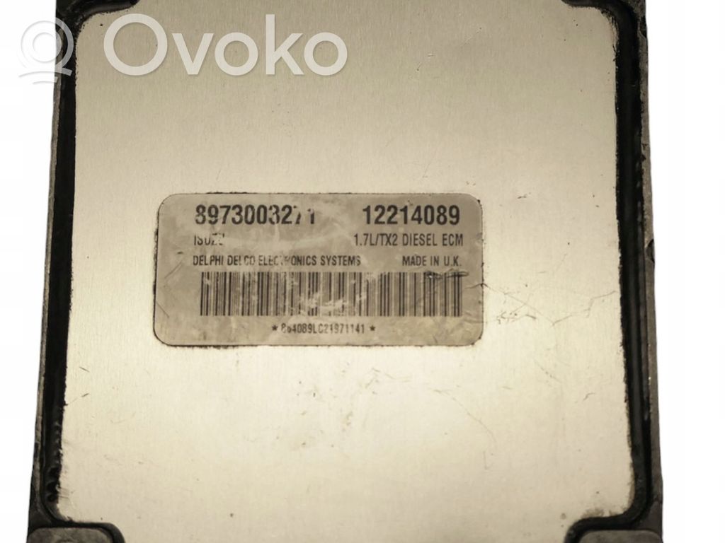 Engine control unit/module   8973003271,12214089