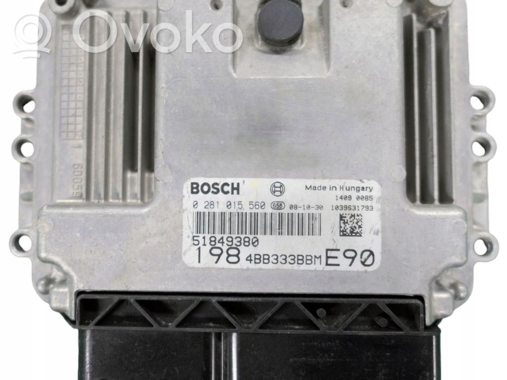 Fiat Bravo Engine control unit/module 