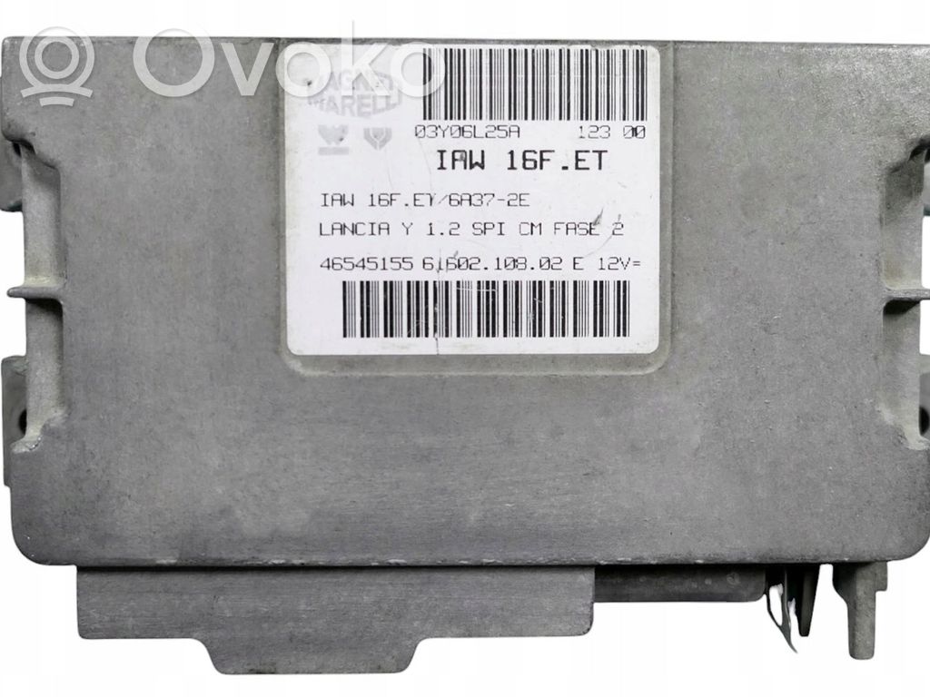 Unidad de control/módulo del motor   46545155,6160210802,IAW16FET