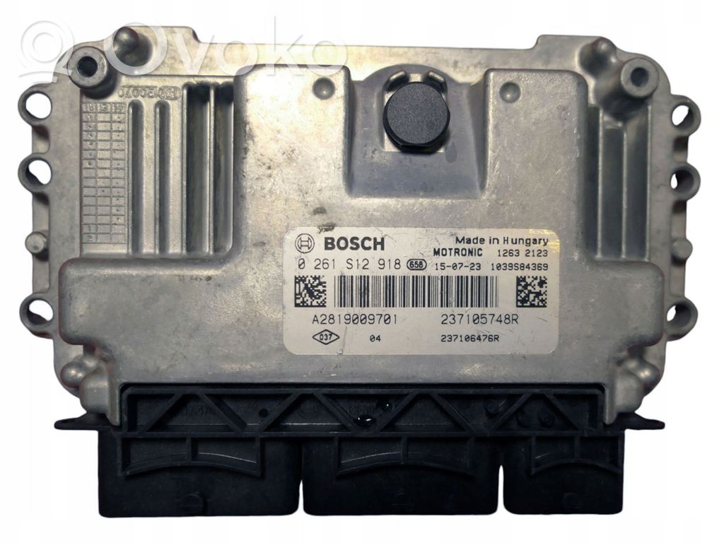 Engine control unit/module   237105748R,0261S12918