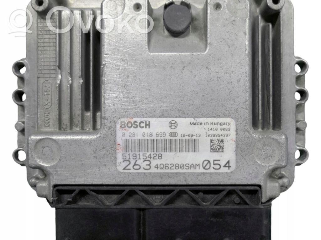 Fiat Doblo Engine control unit/module 