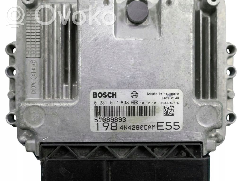 Fiat Bravo Engine control unit/module 