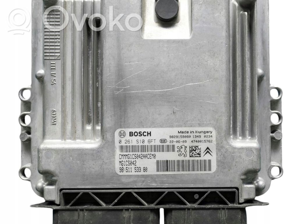 Peugeot 308 Engine control unit/module 
