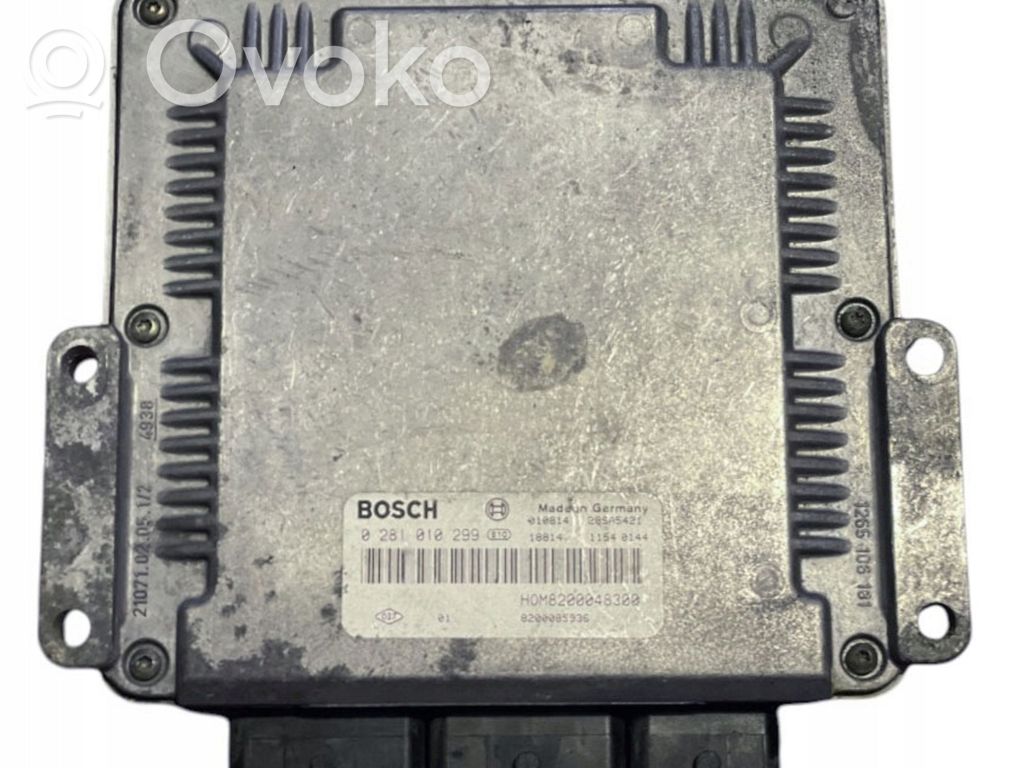 Engine control unit/module   0281010299,HOM8200048300