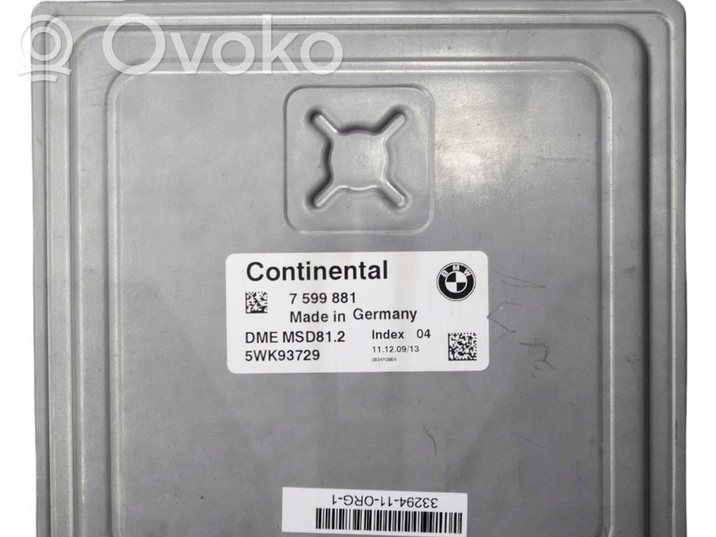 BMW 1 E81 E87 Engine control unit/module 