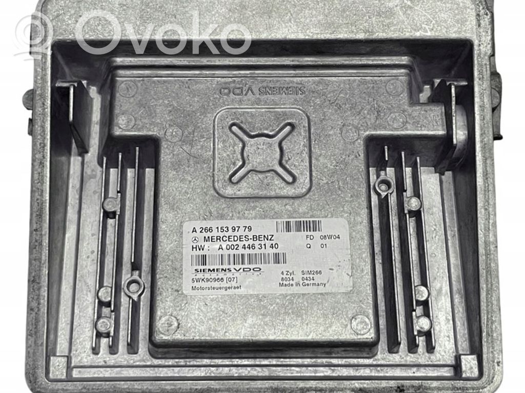 Mercedes-Benz A W169 Sterownik / Moduł ECU 