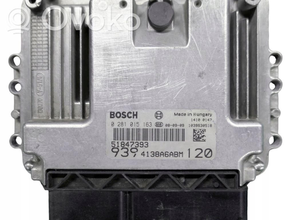 Alfa Romeo 159 Engine control unit/module 