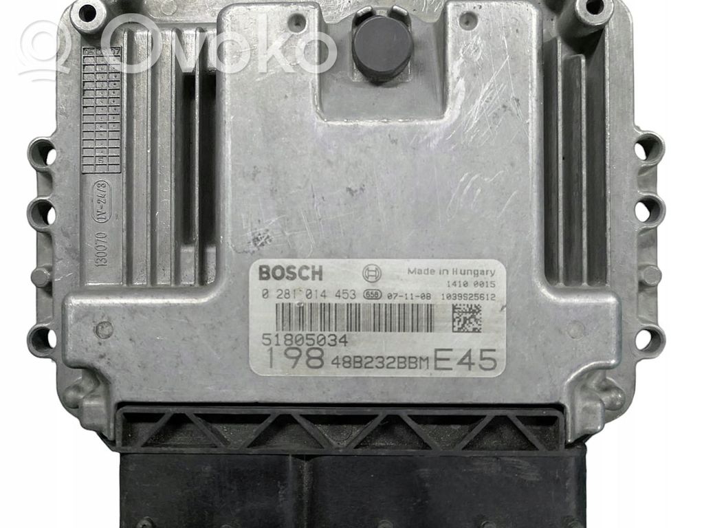 Fiat Bravo Engine control unit/module 