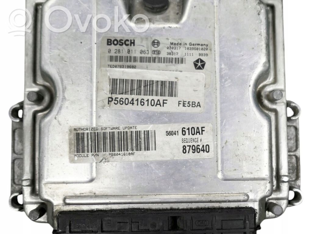 Jeep Cherokee Engine control unit/module 