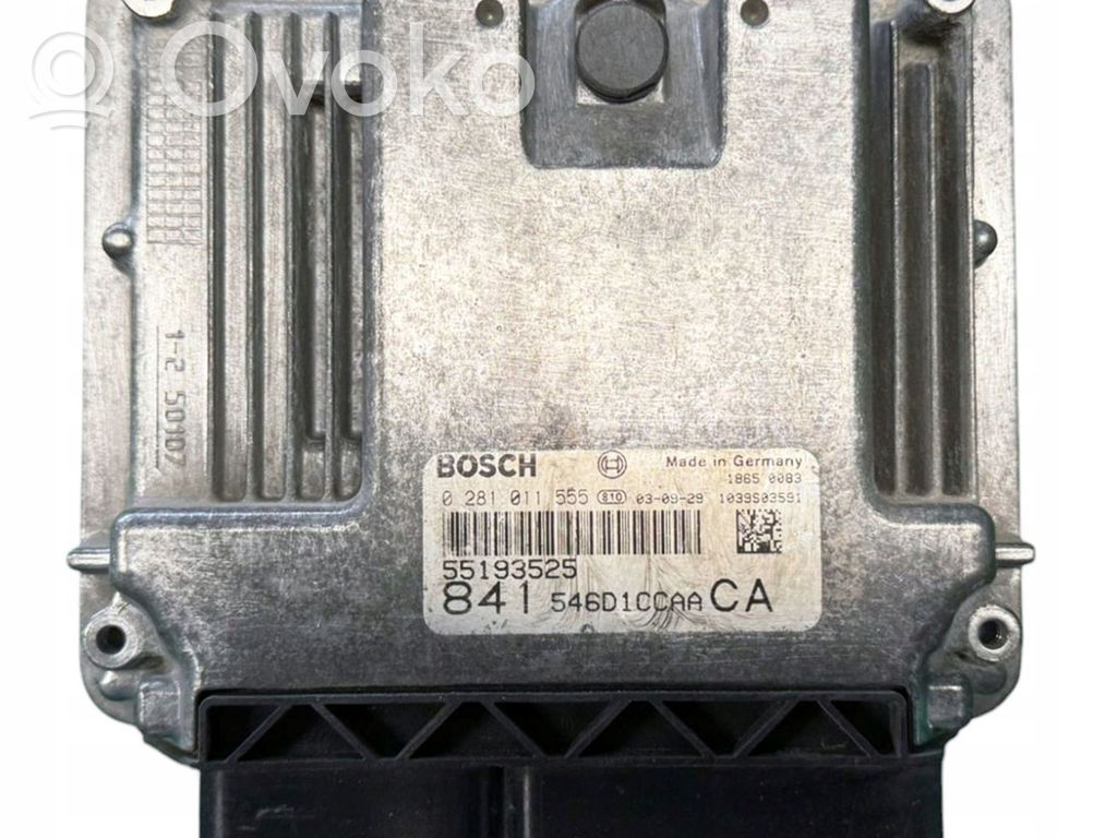 Lancia Thesis Engine control unit/module 