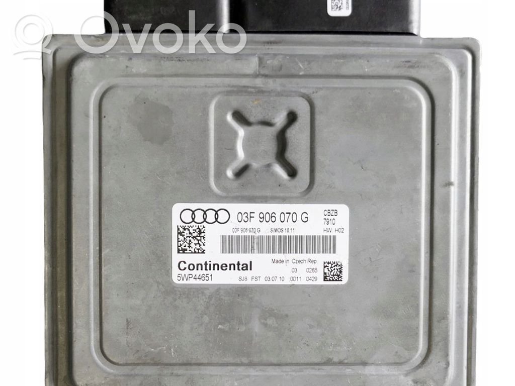 Audi A3 S3 8P Engine control unit/module 