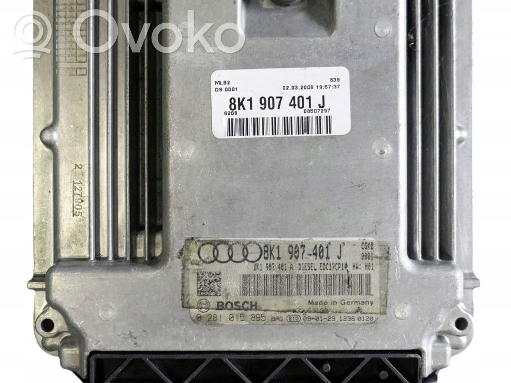 Audi A5 8T 8F Engine control unit/module 