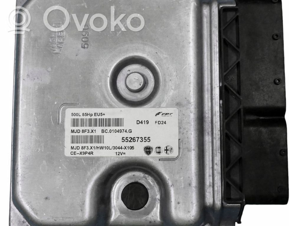 Fiat 500 Engine control unit/module 