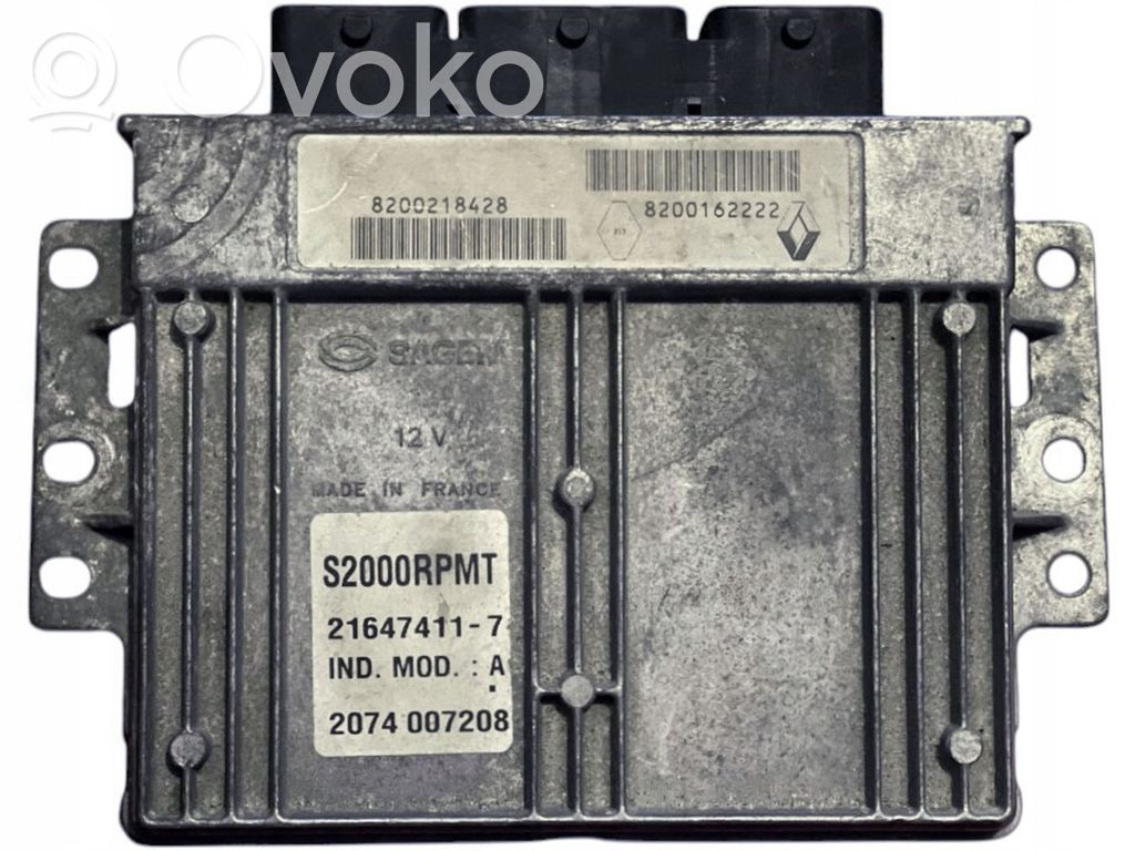 Engine control unit/module   8200218428,8200162222