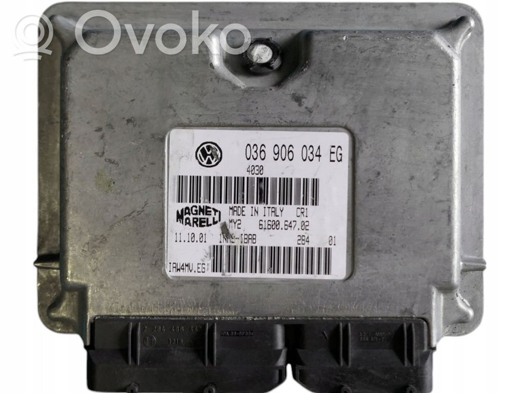 Audi A2 Unidad de control/módulo del motor 