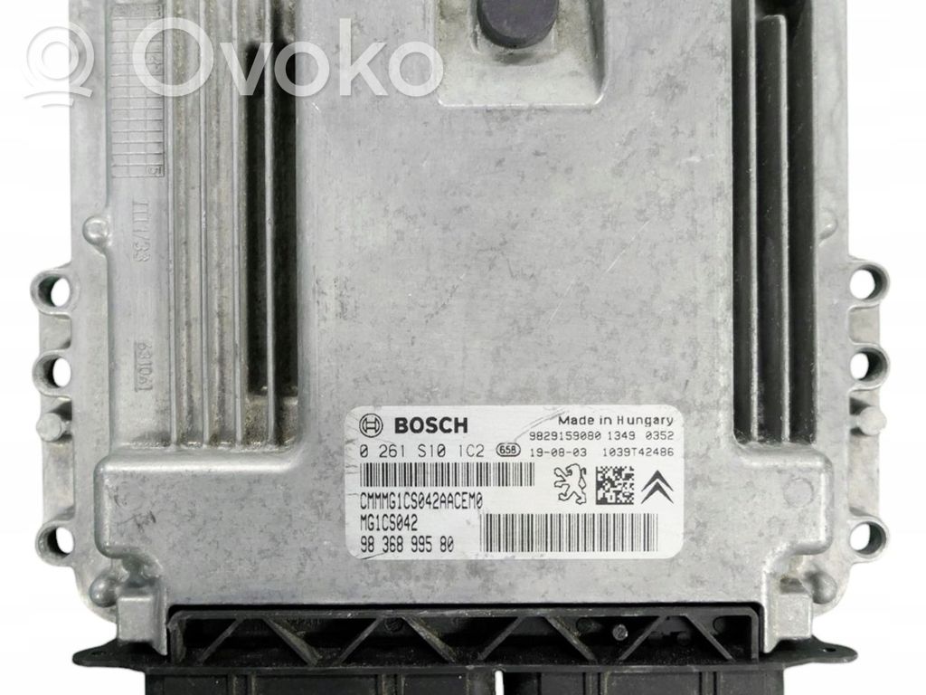 Peugeot 407 Engine control unit/module 