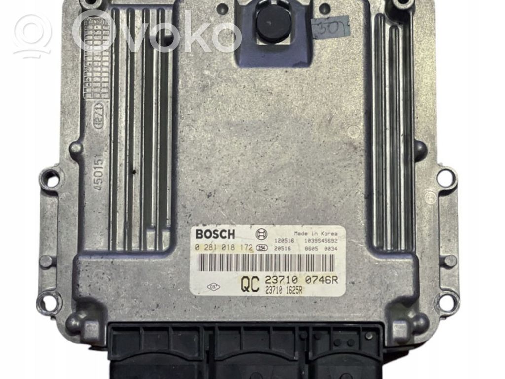 Renault Koleos I Engine control unit/module 