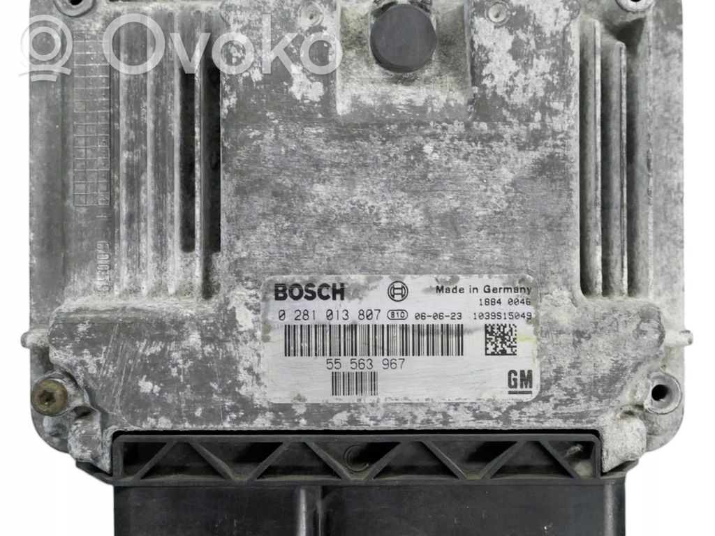 Engine control unit/module   55563967,0281013807