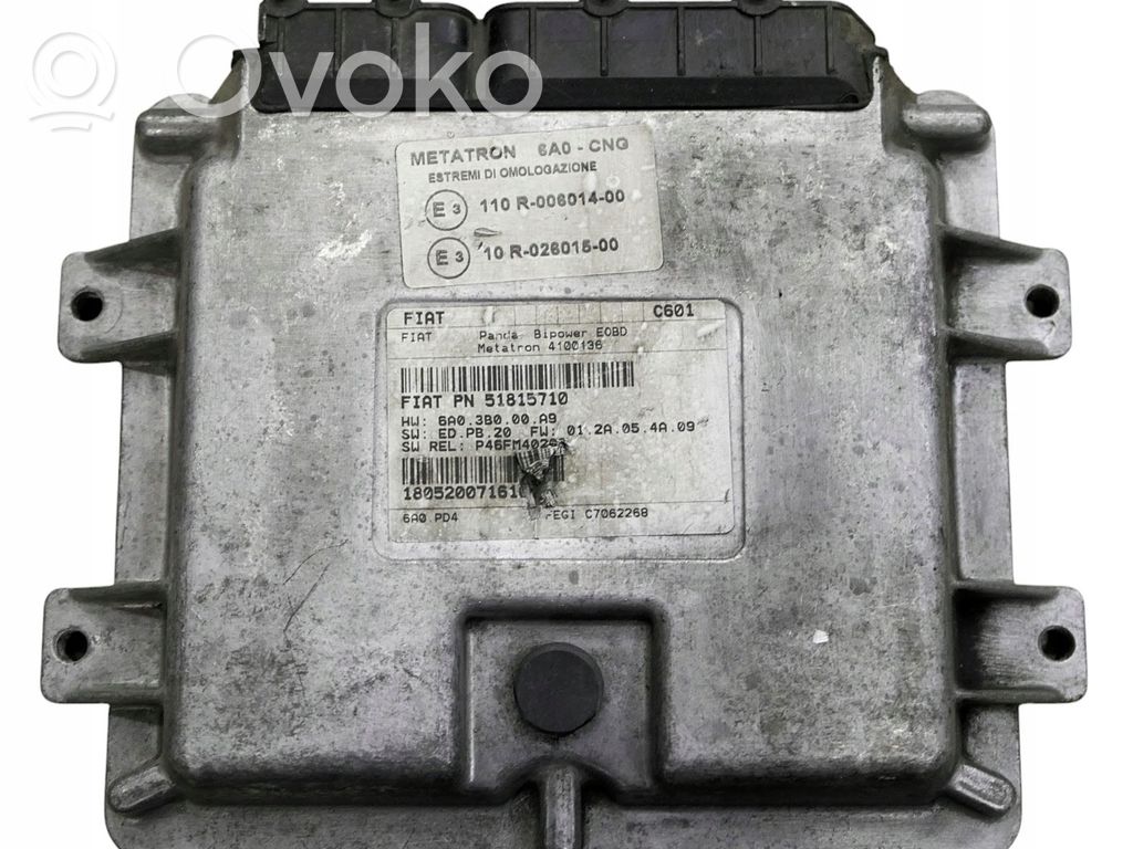 Fiat Panda II Engine control unit/module 