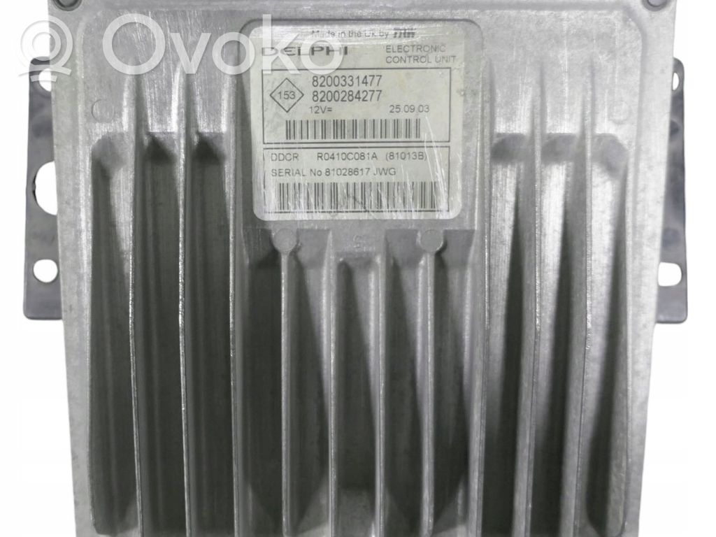 Renault Clio II Engine control unit/module 