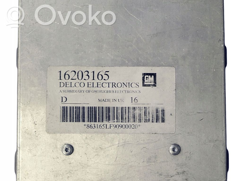 Engine control unit/module   16203165