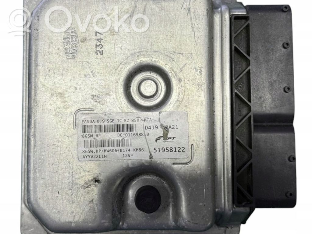 Fiat Panda II Engine control unit/module 