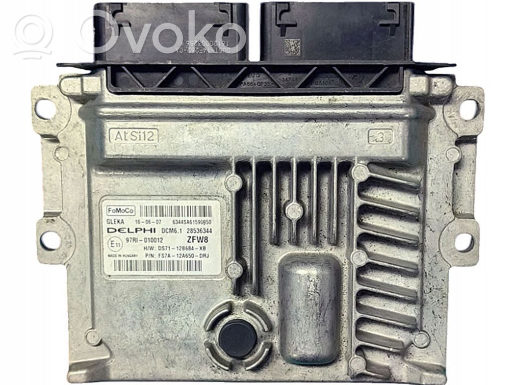 Engine control unit/module   DS7112B684XB,FS7A12A650DRJ,ZFW8,28536344