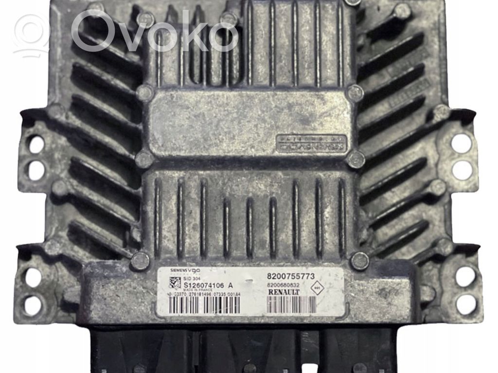 Renault Clio III Engine control unit/module 