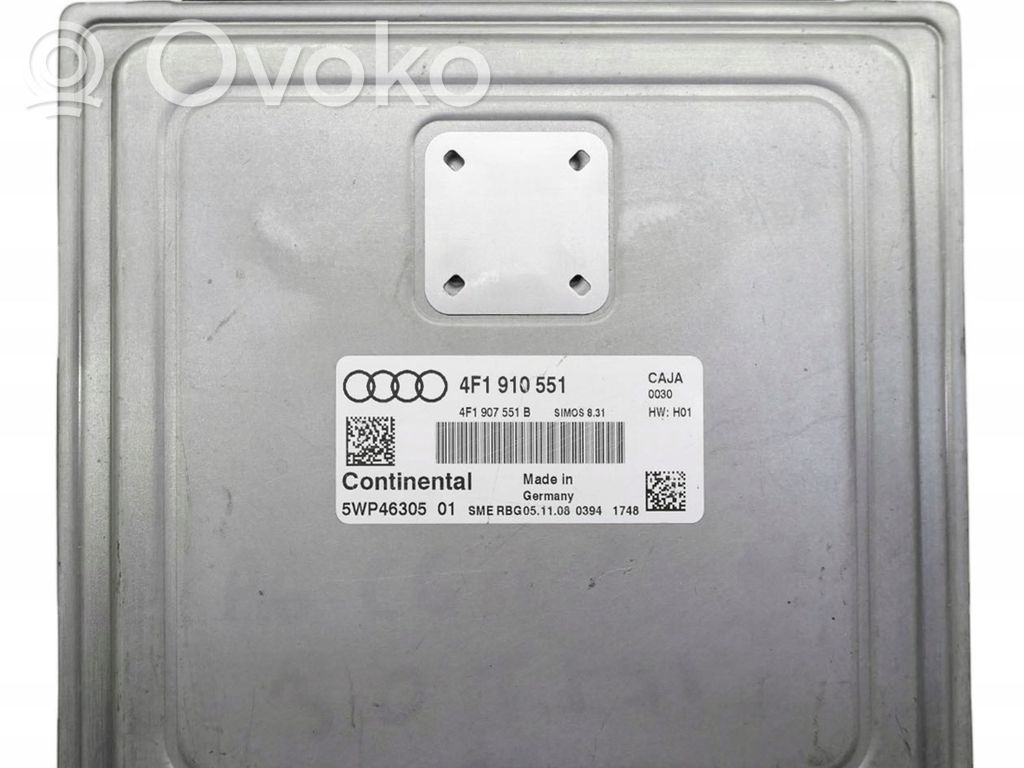 Audi A6 S6 C6 4F Engine control unit/module 
