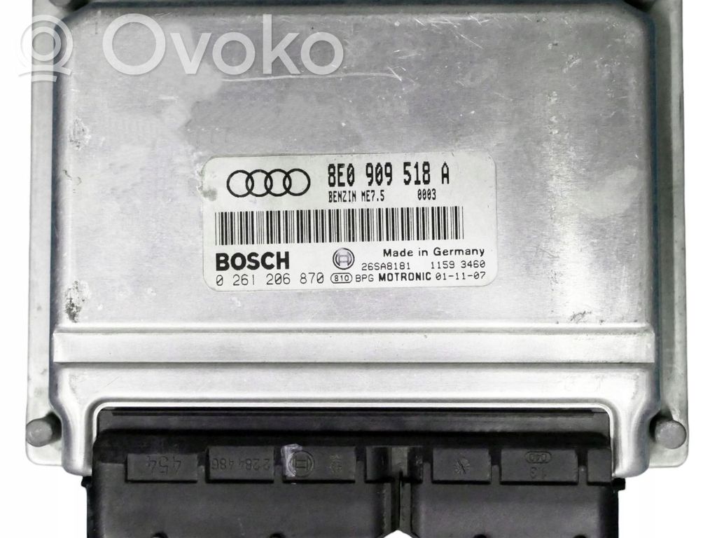 Audi A4 S4 B6 8E 8H Engine control unit/module 