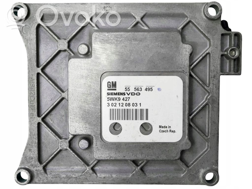 Engine control unit/module   55563495,5WK9427
