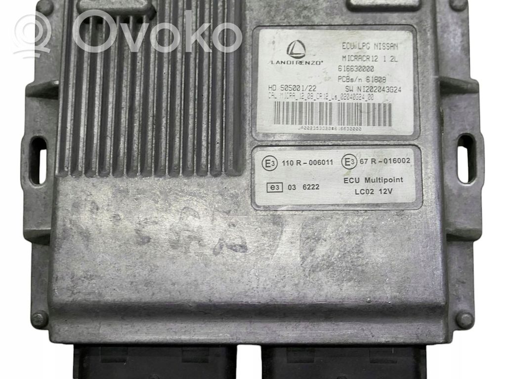 Nissan Micra Dzinēja vadības bloks 