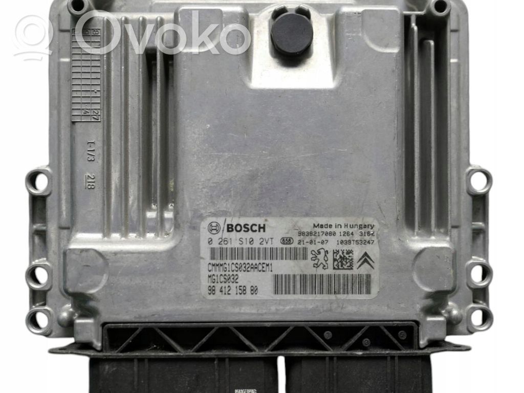 Engine control unit/module   9841215880,0261S102VT