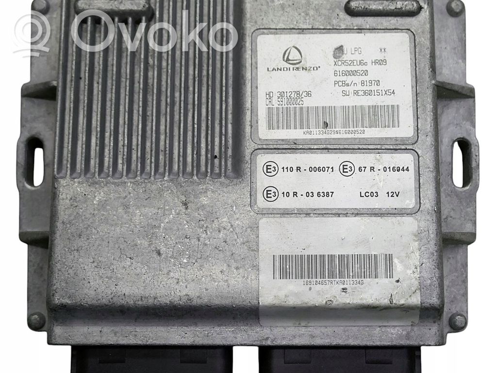 Dacia Sandero Moduł / Sterownik gazu LPG 