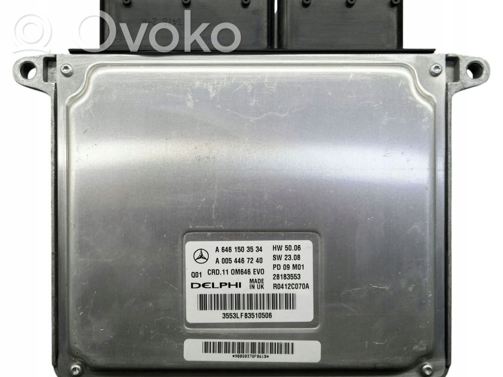 Mercedes-Benz C W204 Sterownik / Moduł ECU 