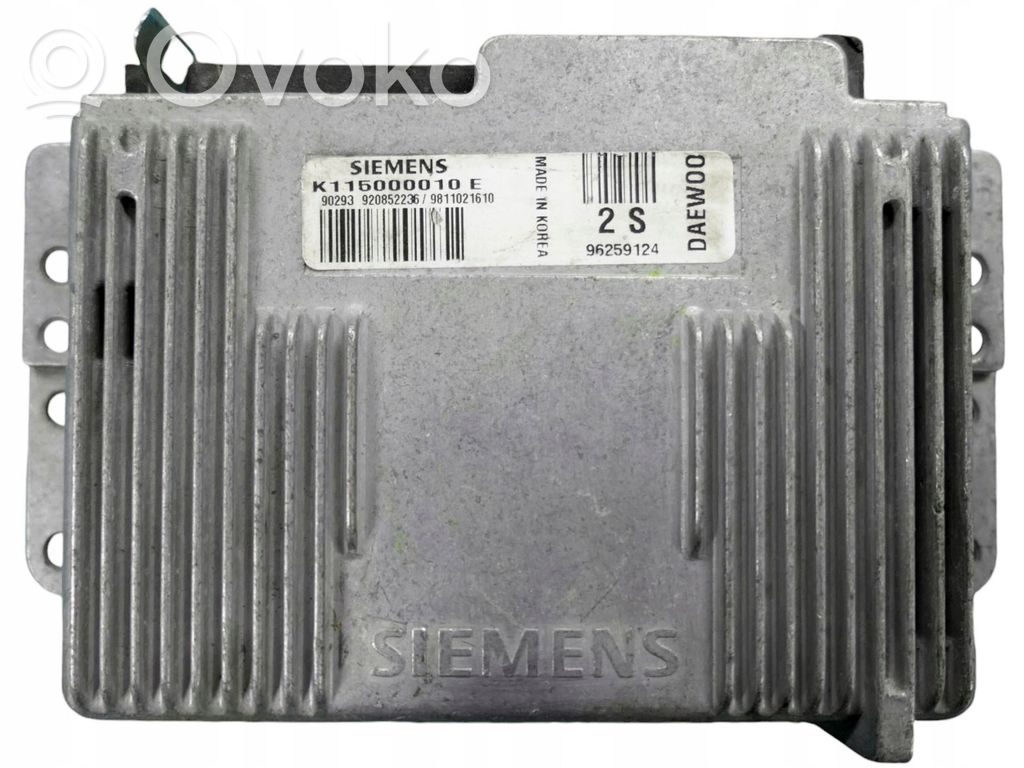 Daewoo Matiz Dzinēja vadības bloks 