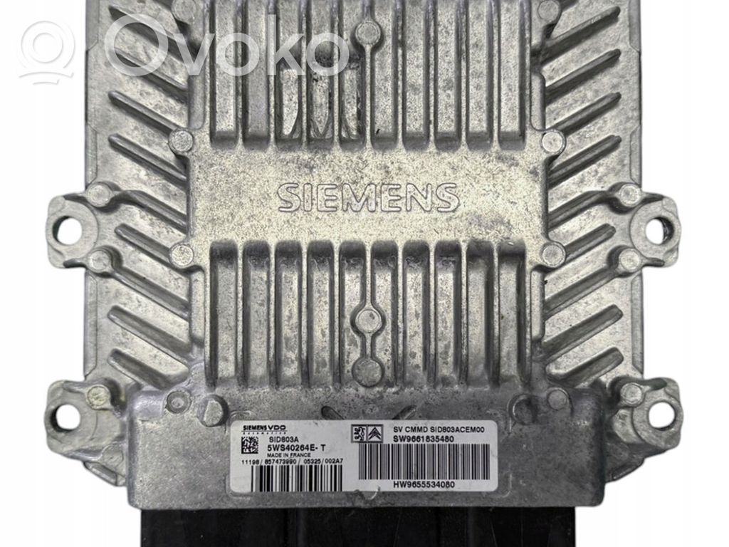 Peugeot 407 Engine control unit/module 