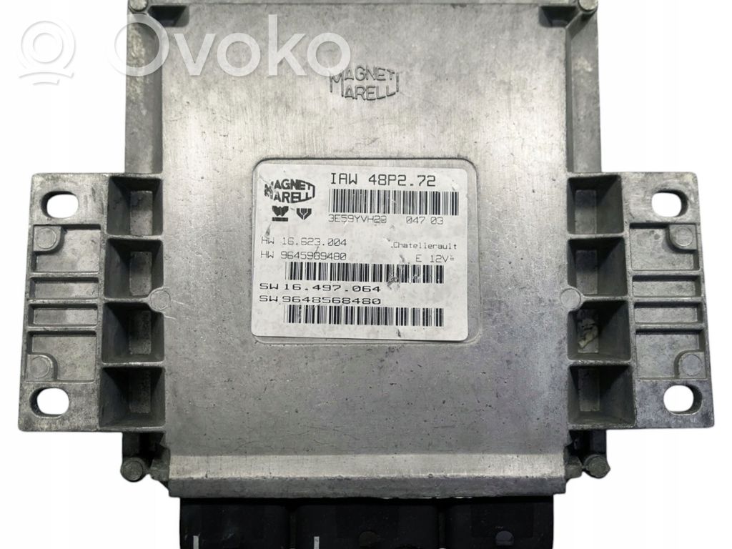 Variklio valdymo blokas   9648568480,IAW48P2