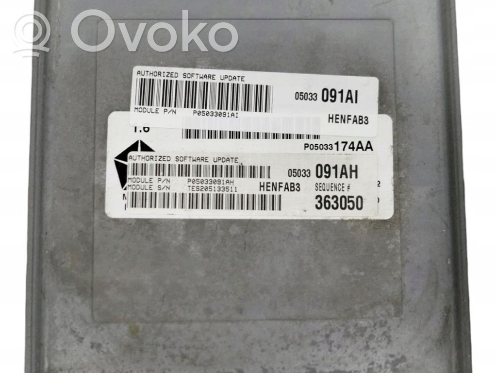 Wing mirror control module   P05033091AI,P05033091AH