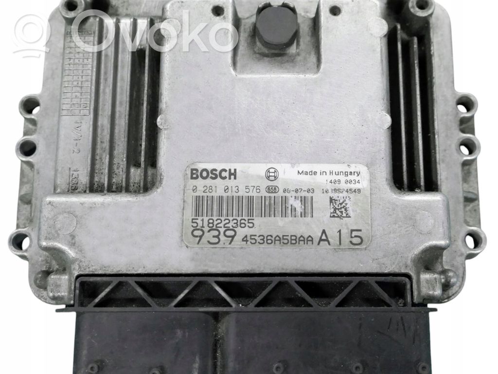 Alfa Romeo 159 Engine control unit/module 