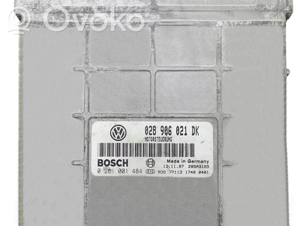 Engine control unit/module   028906021DK,0281001484